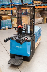 ES16-RS, Transpalet electric catarg triplex 1.600 kg, cu platforma, baterii Li-Ion, ridicare maxima 5,5 m - Img 7