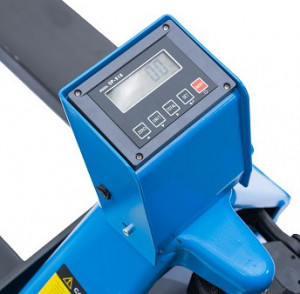 SBC, Transpalet cu cantar, cu sistem de cantarire profesional, capacitate maxima 2.000 kg. - Img 5