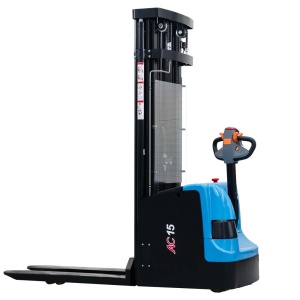CDD15J-ZSM Transpalet electric cu catarg 1.500 kg, inaltime de ridicare 4.600 mm - Img 3
