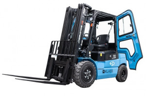 EFL302 CAB, Stivuitor electric 3 t, cu ridicare maxima 4.800 mm, baterii Li-Ion, cu incarcare rapida, nivel echipare PACK - Img 2