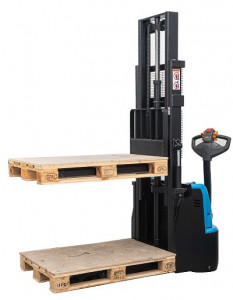 ES1225 MMi, Transpalet electric cu ridicare dubla, capacitate maxima 1.200 kg., inaltime maxima de ridicare 2.500 mm - Img 5