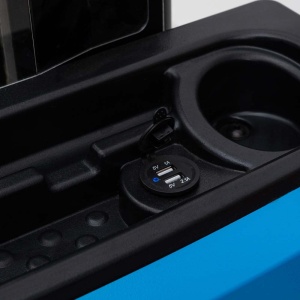 ESA121, Transpalet electric cu catarg 1.200 kg, ridicare proportionala, inaltime ridicare 4.100 mm - Img 10