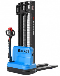 EST124 Transpalet electric cu catarg 1.200 kg, inaltime de ridicare 2.500 - 3.000 mm