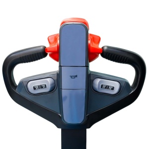 ESA121-D Transpalet electric cu catarg 1.200 kg, inaltime ridicare 2.980, picioare si furci reglabile - Img 3