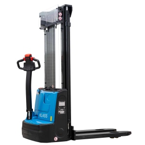 ESA121 Transpalet electric cu catarg 1.200 kg, inaltime ridicare 2.700 - 4.100 mm