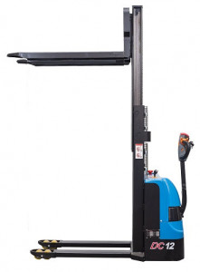 CDD12J Li, Transpalet electric cu catarg 1.200 kg. inaltime de ridicare 2.000 - 3.500 mm - Img 3