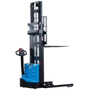 ES1225 DM Transpalet electric cu picioare si furci reglabile 1.200 kg, inaltime maxima de ridicare 2.500 - 3.000 mm - Img 2