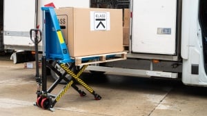 HLT Transpalet manual tip foarfeca 1.500 kg, inaltime de ridicare 800 mm - Img 2