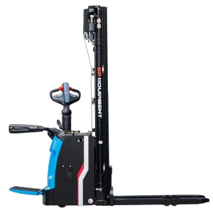 RSL16 PRO Transpalet electric cu catarg 1.600 kg, baterie Li-Ion, platforma rabatabila, inaltime de ridicare 5.500 mm - Img 4