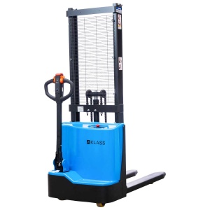 QDA12EL16, Stivuitor electric pietonal 1.200 kg, inaltime maxima de ridicare 1.600 mm - Img 1