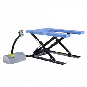 DUG1000 Masa hidraulica fixa in forma de U, foarte joasa, inaltime minima doar 85 mm, capacitate de ridicare 1.000 kg.,