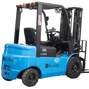 EFL252 X3, Stivuitor electric 2.500 kg, catarg duplex