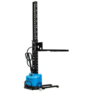 SCDS0513 Transpalet manual cu autoincarcare 500 kg, inaltime ridicare 1.300 mm, baterie AGM - Img 2