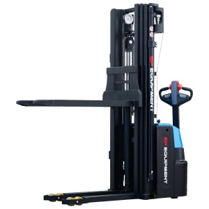 WSA121, Stivuitor electric pietonal 1.200 kg, acumulator Li-Ion, catarg triplex 4.800 mm - Img 7