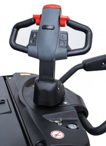 ES16-RS, Transpalet electric catarg triplex 1.600 kg, cu platforma, baterii Li-Ion, ridicare maxima 5,5 m - Img 5