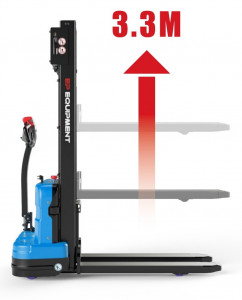 EST124 Transpalet electric cu catarg 1.200 kg, inaltime de ridicare 2.500 - 3.000 mm - Img 7