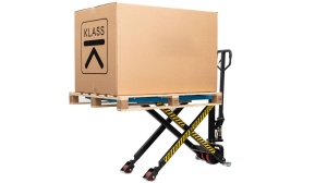 HLT Transpalet manual tip foarfeca 1.500 kg, inaltime de ridicare 800 mm - Img 3