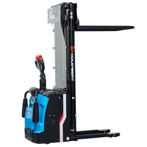 RSL16 PRO Transpalet electric cu catarg 1.600 kg, baterie Li-Ion, platforma rabatabila, inaltime de ridicare 5.500 mm - Img 5