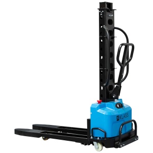 SCDS0513 Transpalet manual cu autoincarcare 500 kg, inaltime ridicare 1.300 mm, baterie AGM - Img 3