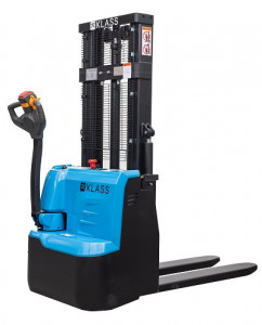 ES1225 MMi, Transpalet electric cu ridicare dubla, capacitate maxima 1.200 kg., inaltime maxima de ridicare 2.500 mm - Img 1