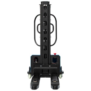 SCDS0513 Transpalet manual cu autoincarcare 500 kg, inaltime ridicare 1.300 mm, baterie AGM - Img 4