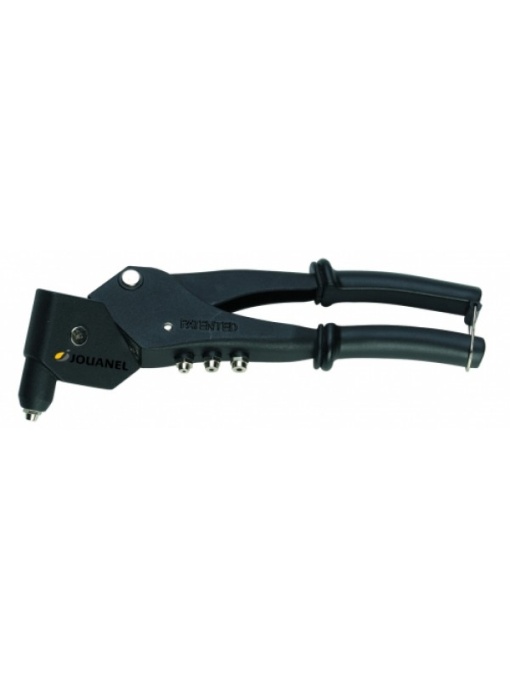 Cleşte pentru nituri nituri, cap pivotant 360°, pentru nituri de 2,4-3,2-4-4,8 mm