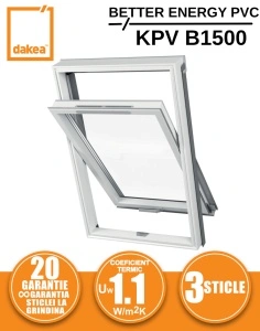 ferestre de mansarda din PVC - BETTER ENERGY PVC