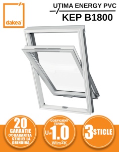 Ferestre de mansarda din PVC - ULTIMA ENERGY PVC
