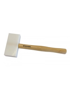 Ciocan de poliamida, varf dreptunghic si rotunjit, 145x75x35 mm