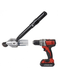 Foarfeca pentru otel galvanizat 1,3 mm pentru adaptare la masina de perforat - Img 2