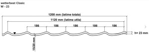 Tigla metalica WTB CLASIC - Img 2