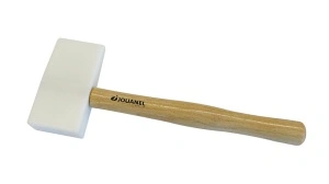 Ciocan de poliamida, varf dreptunghic si triunghiular, 145x70x35 mm