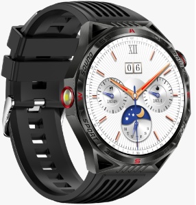 Ceas smartwatch si bratara fitness, Singlait®, model ST28N, Apeluri voce, Microfon, Difuzor, Notificari/Sms/Social Media, monitorizare activitati fizice, somn, ritm cardiac, pedometru, player muzica, rezistent la apa, negru - Img 3