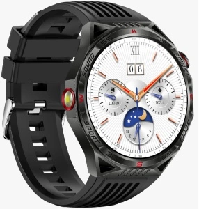 Ceas smartwatch si bratara fitness, Singlait®, model ST28N, Apeluri voce, Microfon, Difuzor, Notificari/Sms/Social Media, monitorizare activitati fizice, somn, ritm cardiac, pedometru, player muzica, rezistent la apa, negru - Img 3