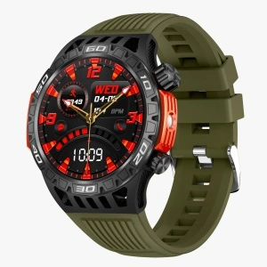 Ceas smartwatch, Singlait Sport ST22V, Fitness & Spa, Pedometru, Apel voce, Memento sedentarism, Tensiune arteriala, Oxigenul din sange, Sleeptracker, Monitorizare activitate sportiva, Monitorizare ritm cardiac, verde - Img 2