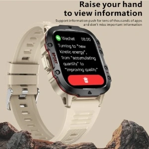 Ceas smartwatch, Singlait QS11A, inteligent, fitness, sport, rezistent la apa, functie de numarat pasi, distanta, notificari, ecran 1.96", Sms-uri, apelare Bluetooth, vremea, microfon HD, monitorizare somn, ritm cardiac, pedometru, sedentarism, alb - Img 4