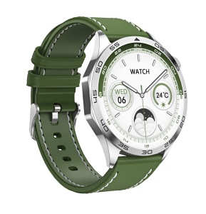 Ceas smartwatch pentru barbati, Singlait ST4, Nfc, rezistent la apa IP68, Notificari, Apeluri, Sms, Social Media, monitorizare activitati fizice, somn, ritm cardiac, pedometru, rezistent la apa, verde - Img 4