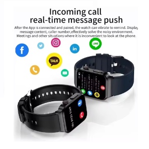Ceas smartwatch, Singlait® Sinwatch12, inteligent, fitness, sport, rezistent la apa, functie smart numarat pasi, unisex, notificari, ecran 1.92", apelare Bluetooth, microfon HD, monitorizare somn, 2 bratari incluse, negru, maro - Img 4