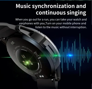 Ceas smartwatch barbati Negru, Singlait SX9, 1.39 inch IPS HD, multi sport, apel bluetooth 5.0, agenda, ritm cardiac inteligent, oxigen, rezistent la apa IP67, difuzor, notificari, sms - Img 6