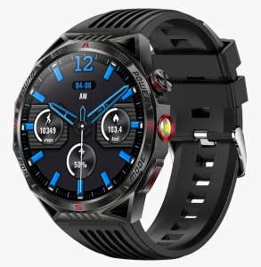 Ceas smartwatch si bratara fitness, Singlait®, model ST28N, Apeluri voce, Microfon, Difuzor, Notificari/Sms/Social Media, monitorizare activitati fizice, somn, ritm cardiac, pedometru, player muzica, rezistent la apa, negru