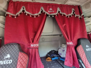 Set complet perdele Iveco Stralis cu ciucuri - Img 2