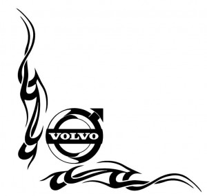 Stickere Geam Usa VOLVO