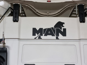 Stickere MAN Cabina Spate