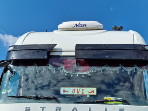 Set complet perdele Iveco Stralis cu ciucuri - Img 4