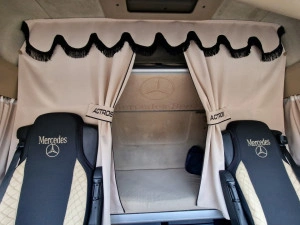 Set perdele camion cu franjuri