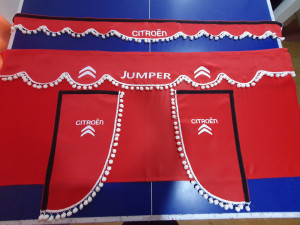 Perdea parbriz, coltare, spate Citroen Jumper