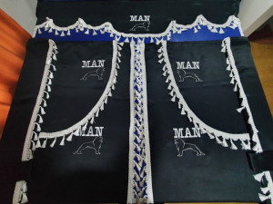 Set complet perdele MAN cu ciucuri - Img 2