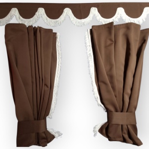 Set perdele camion cu franjuri
