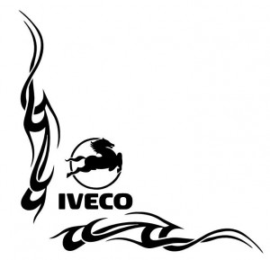 Stickere Geam Usa IVECO