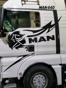 Stickere MAN Cabina Model 2